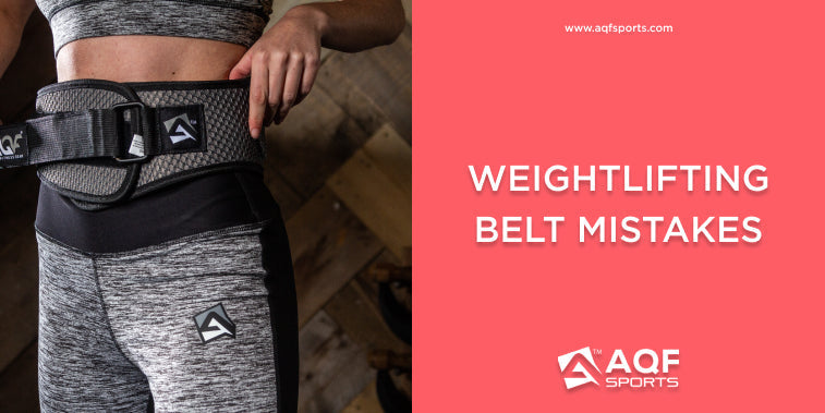 Common weightlifting belt mistakes
