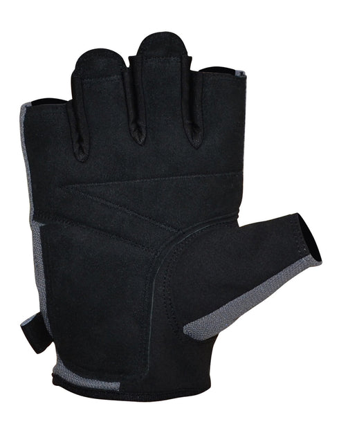 Grey AQF Weight Lifting Gloves 4-Way