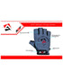 Size chart of Grey AQF Weight Lifting Gloves 4-Way