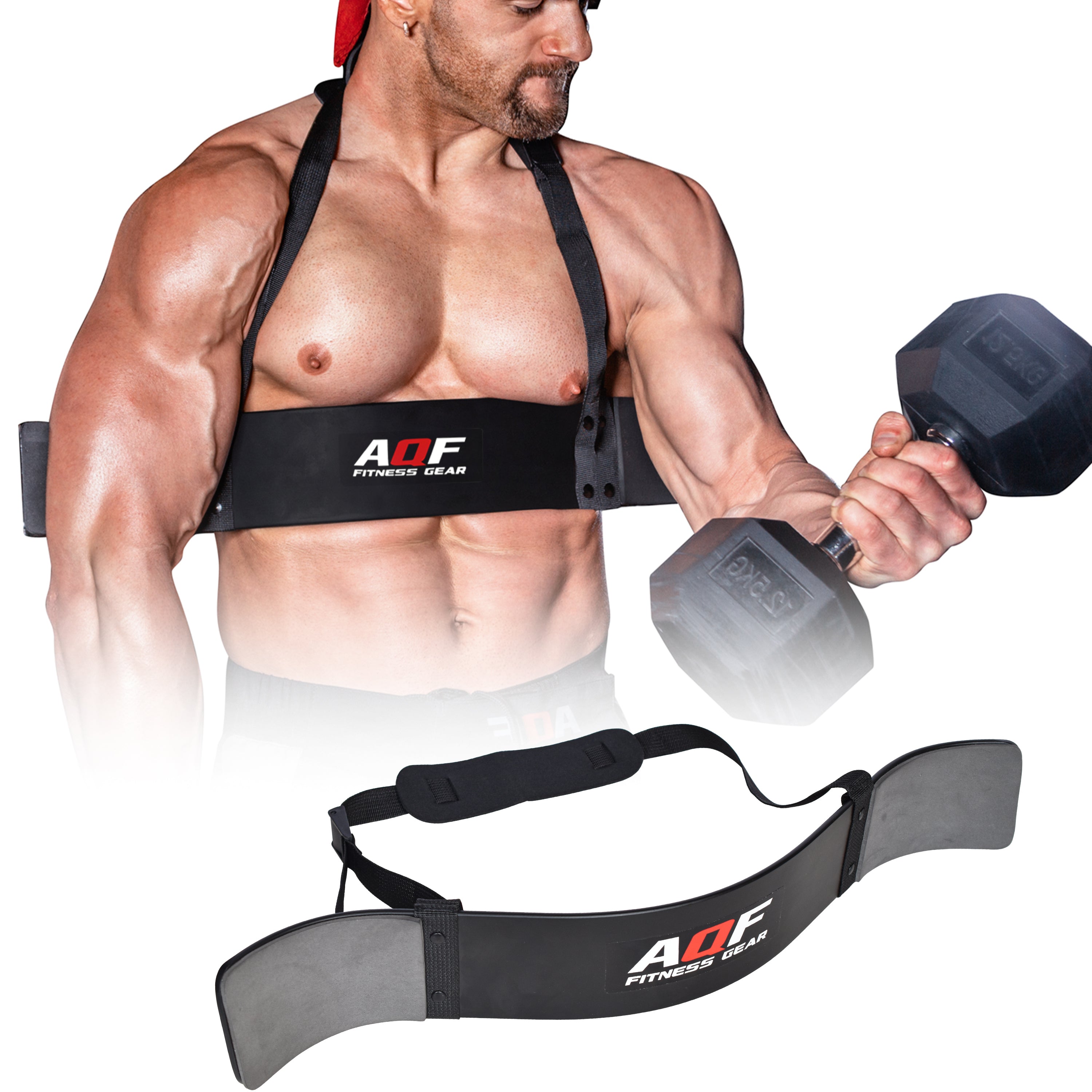 AQF Arm Blaster for Biceps Curl - AQF Sports