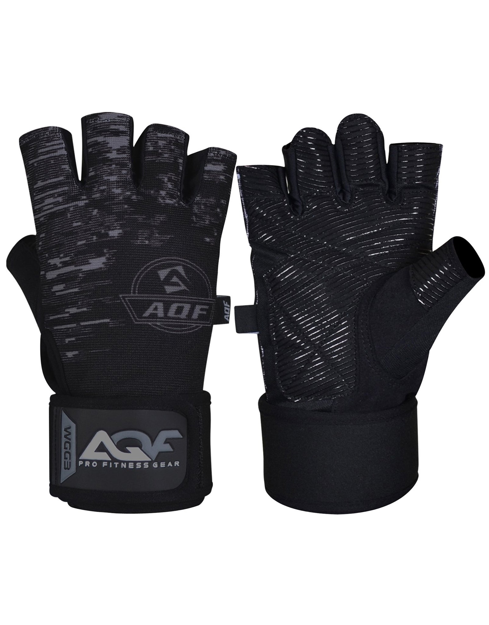AQF Gym Gloves with Wrist Strap - AQF Sports