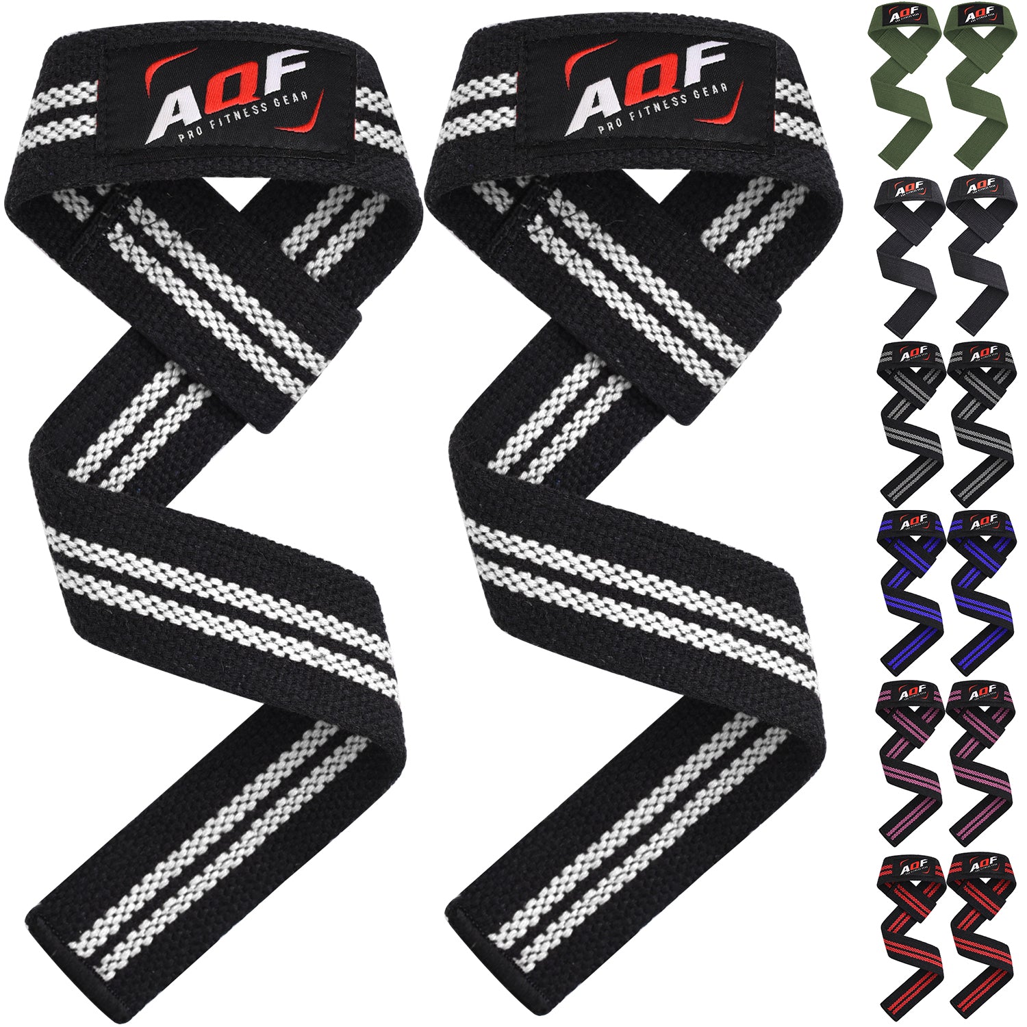 Color variations of AQF Weightlifting Gym Wrist Strap