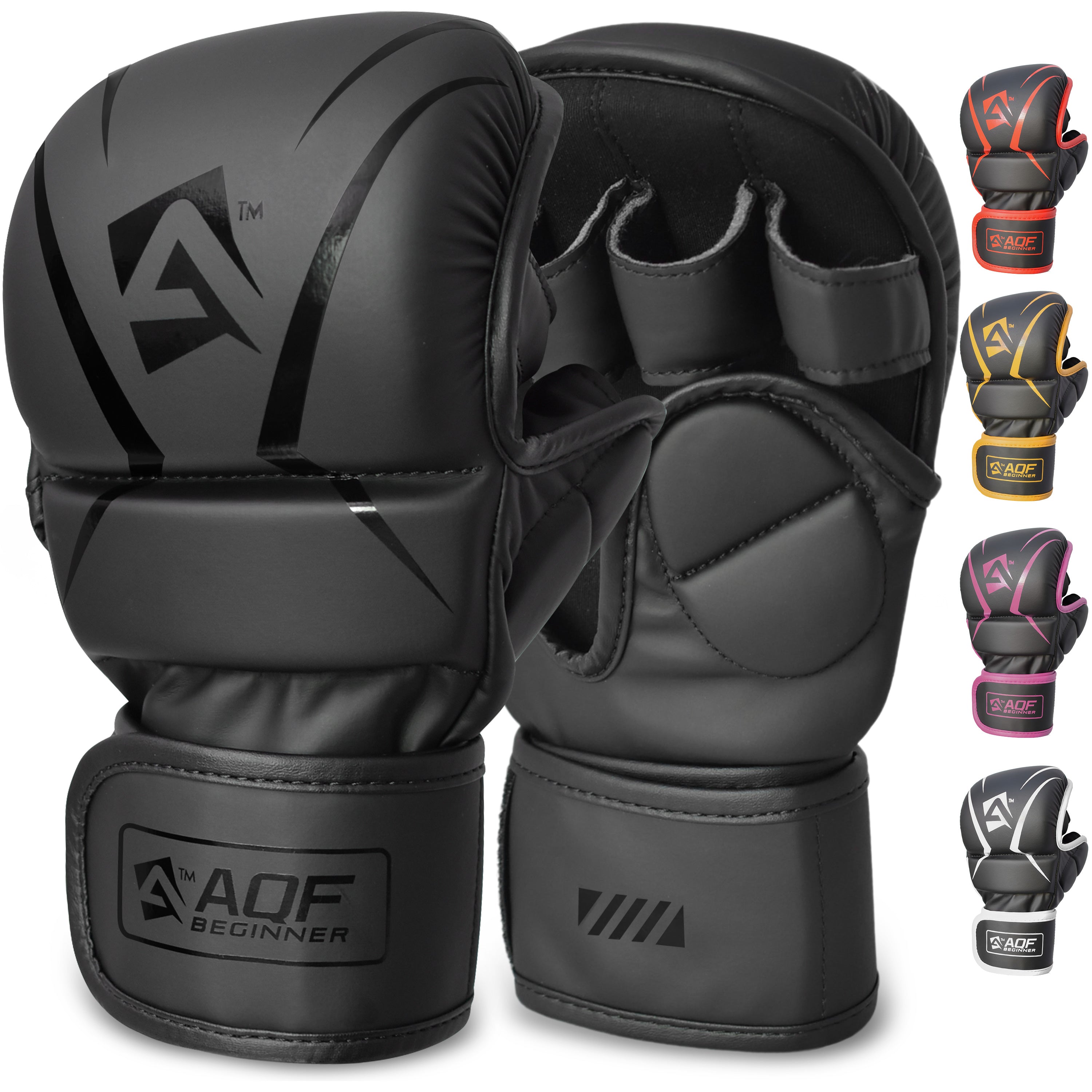 AQF Hybrid MMA Gloves for Sparring & Grappling