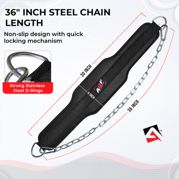 Dip Belt With Chain