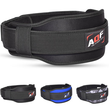 AQF 5.5 Inch Contoured Training Belt Neoprene - AQF Sports