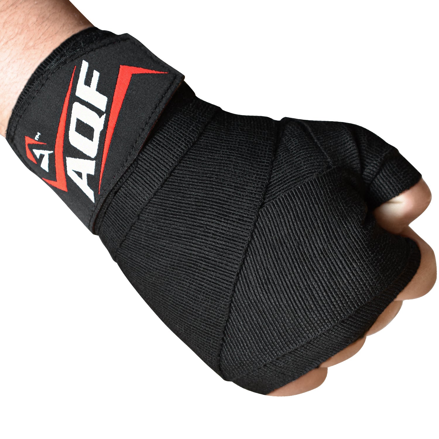 AQF Black Boxing Hand Wraps 