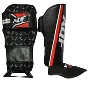 AQF Shin Instep Guards Synthetic Leather