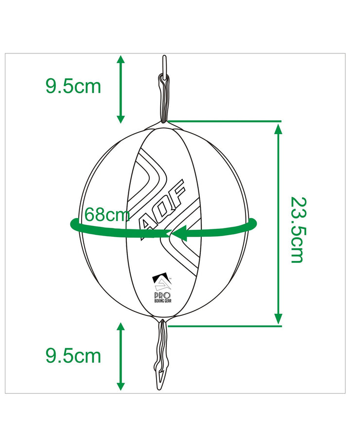 23.5" Length of AQF Floor to Ceiling Double End Bag 