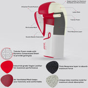 Specifications of Red AQF Boxing Training Gloves - Essential Series - AQF Sports