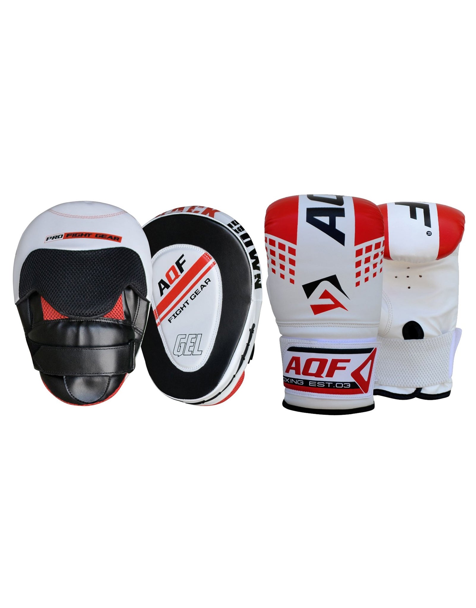 AQF Bag Gloves with Boxing Pads - AQF Sports