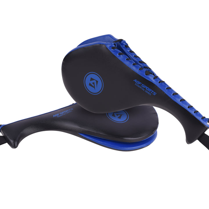 Blue AQF Taekwondo Double Target Kick Pads Pair