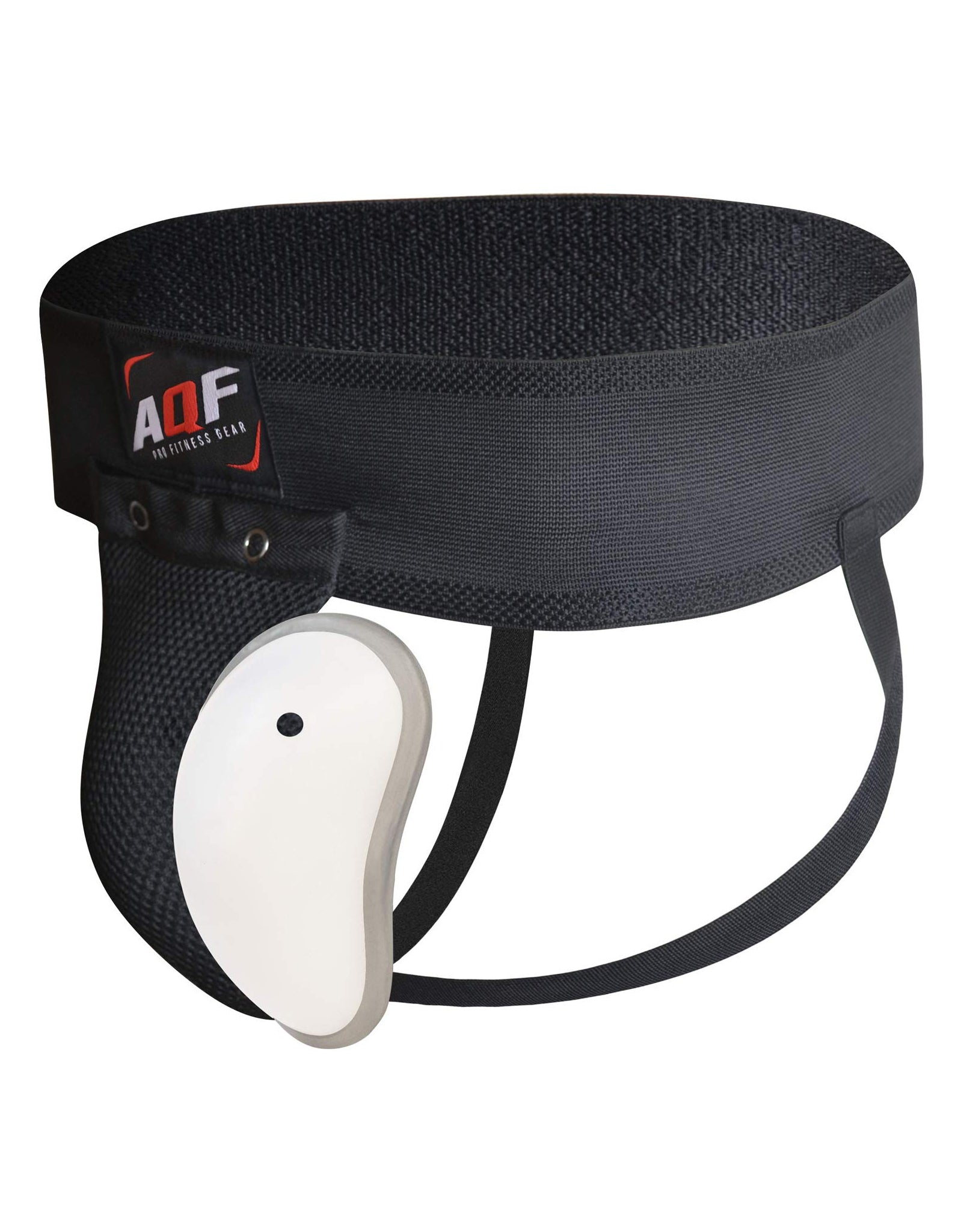 AQF Groin Guard with Cup Black