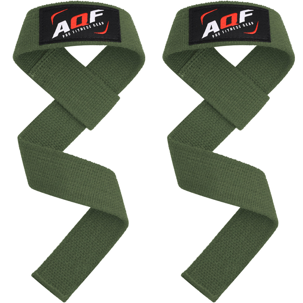 AQF Weight Lifting Wrist Straps Enhanced Grip and Support AQF Sports