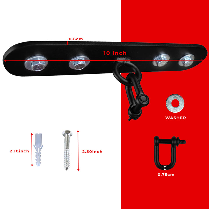 AQF 10 Inch Ceiling Bracket with D Shackle 
