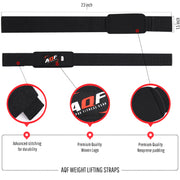 Black Wrist Strap - AQF Sports