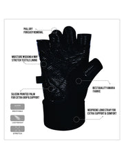 Specifications of AQF Gym Gloves with Wrist Strap 