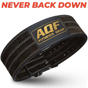 AQF Weight Lifting Nubuck Leather Power Belt - AQF Sports