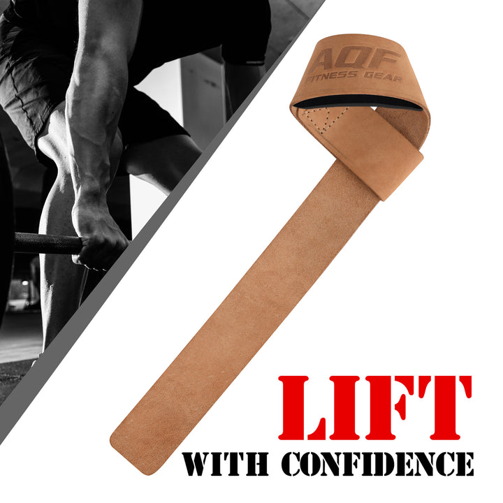 Leather Weight Lifting Belt - AQF Sports
