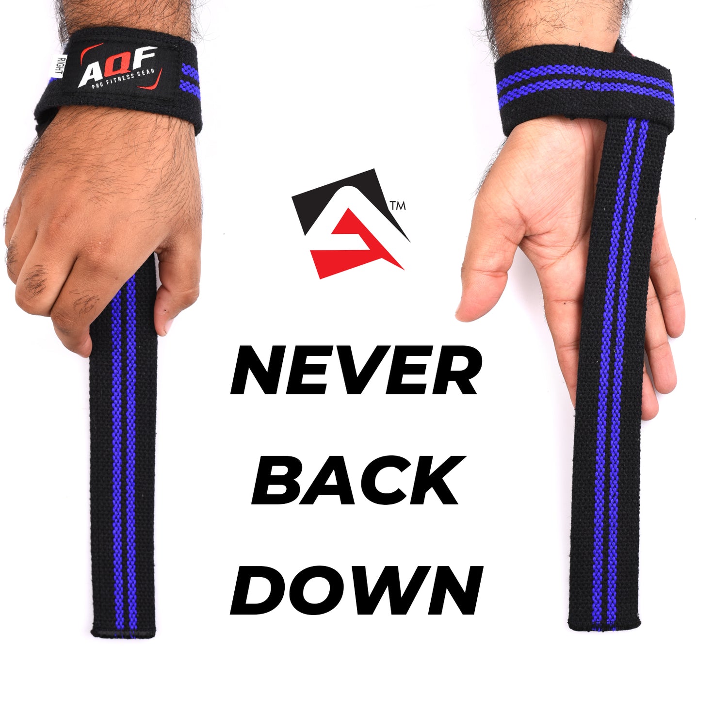 AQF Weight Lifting Wrist Straps Enhanced Grip and Support AQF Sports