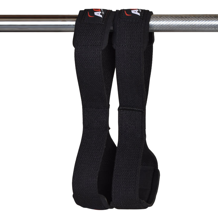 Black Figure 8 Wrist Straps - AQF Sports