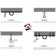 Step by step guide to install Ceiling Bracket 