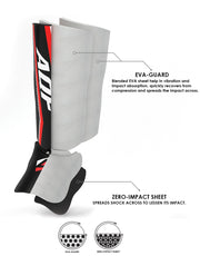 Specifications of AQF Shin Instep Guards Synthetic Leather